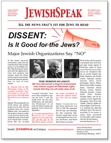 The JewishSpeak newsletter